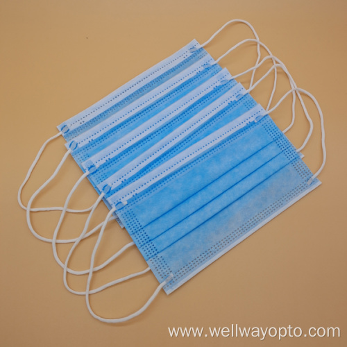 Disposable Nonwoven 3ply Face Mask with Earloop